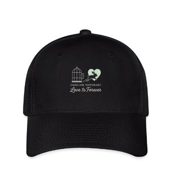 Lapin Maman Lapin Sauvetage Adopter, Acheter - Casquette Flexfit - noir - Devant