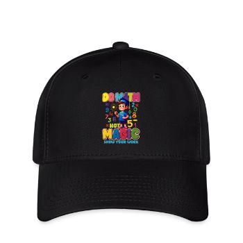 Mathématiques - Casquette Flexfit - noir - Devant