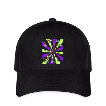 Retro Star 60s Vintage - Flexfit Cap - black - Front