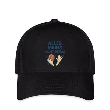 Baby Saying Design Crawling Mom Dad Son Daughter - Flexfit Cap - black - Front