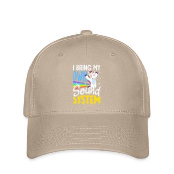 Public Fart Funny Inappropriate - Flexfit Cap - khaki - Front