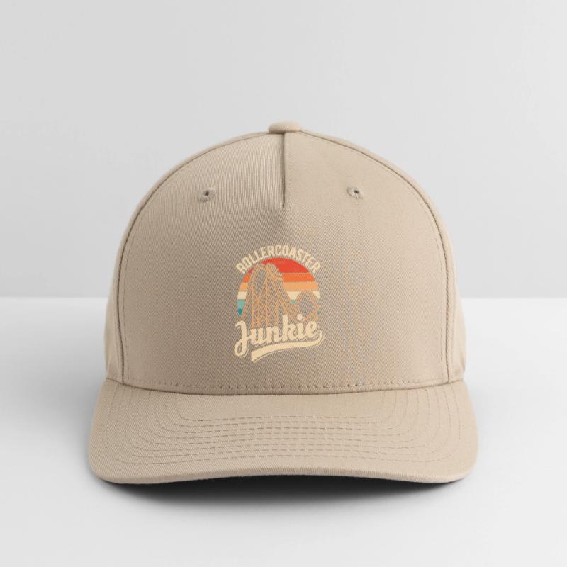 Rollercoaster Junkie - Roller Coaster - Loop Flexfit Cap
