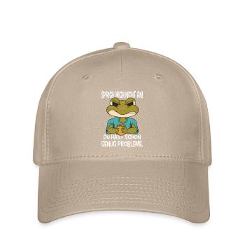 Dictons drôles, tenues amusantes, ironie, sarcasme - Casquette Flexfit - kaki - Devant