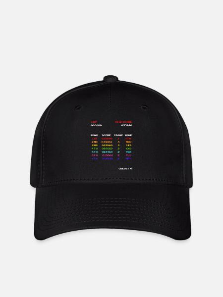 Score élevé - Casquette Flexfit - noir