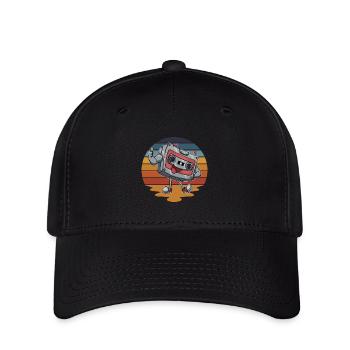 Cassette - Casquette Flexfit - noir - Devant