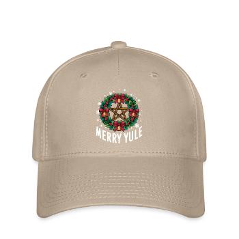 Frohes Julfest Weihnachtszeit Weihnachten - Flexfit Cap - Khaki - Vorne