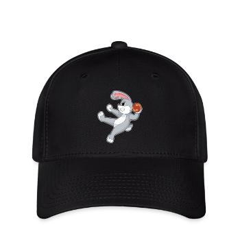Hase Handballer Handball - Flexfit Cap - Schwarz - Vorne