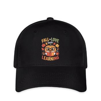 Fall In Love With Teaching Fall Teacher - Flexfit Cap - black - Front