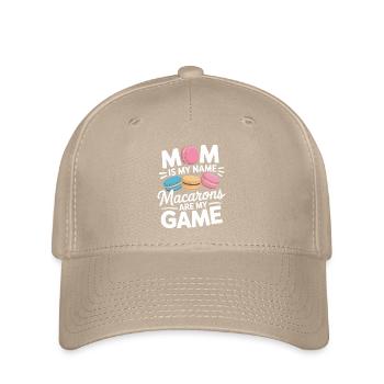 Macaron French Desserts - Flexfit Cap - khaki - Front