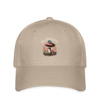 Mushroom Picking Mushrooms Picking Mushroom Hunters Forest - Flexfit Cap - khaki - Front