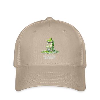 Verfall.exe running | Retro Arcade Dystopia - Flexfit Cap - khaki - Front