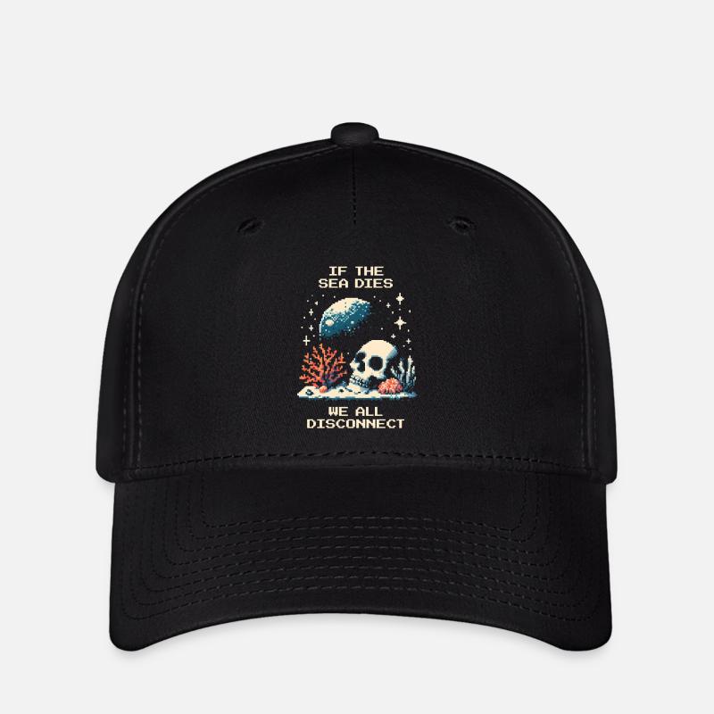 Quando il mare muore, perdiamo tutti | Natura - Flexfit Cap - nero