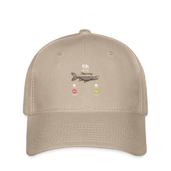 Fih Appel Drôle Hommes Pêche Internet Meme Fi - Casquette Flexfit - kaki - Devant