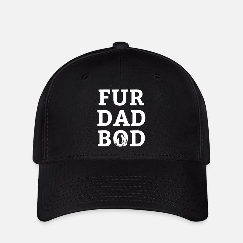 For Dad Bod - Flexfit Cap - black