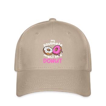 Mein Seelenverwandter Donut - Flexfit Cap - Khaki - Vorne