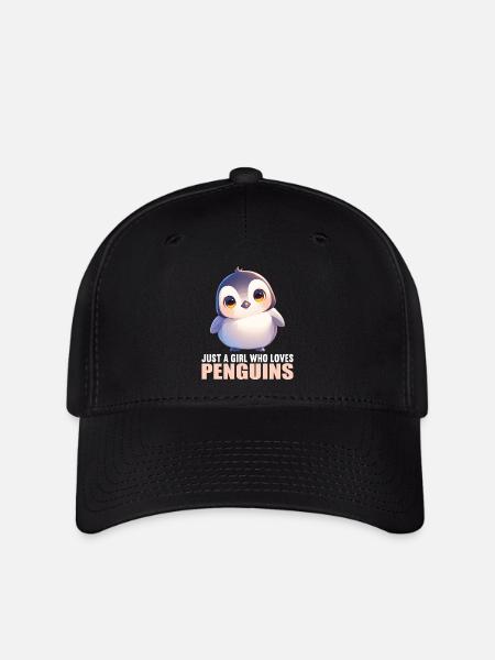 Pinguine Pinguin - Flexfit Cap - Schwarz