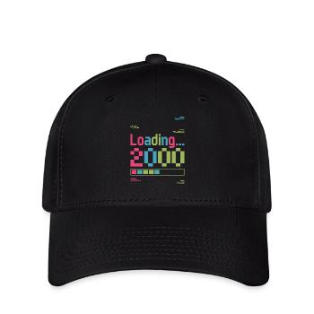 Chargement de l’écran de chargement de 2000 pixels - Casquette Flexfit - noir - Devant