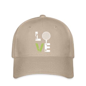Golf - Flexfit Cap - Khaki - Vorne