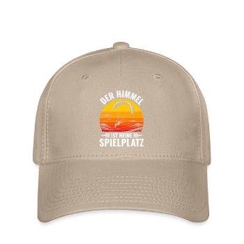 Parapente LE CIEL EST MON TERRAIN DE JEU - Casquette Flexfit - kaki - Devant