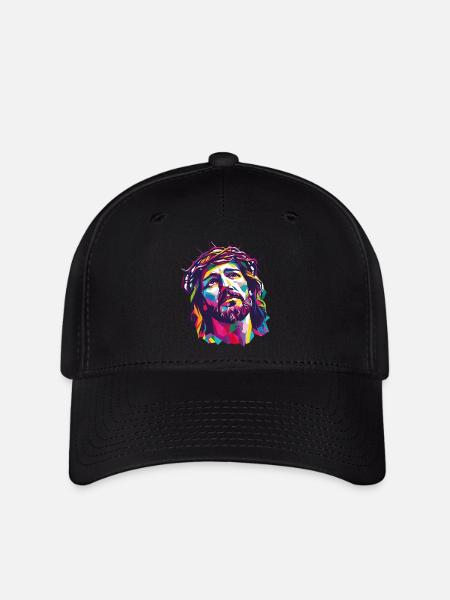 Jesus - Flexfit Cap - Schwarz