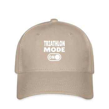Modalità Triathlon ON - Gara ciclistica di nuoto - Flexfit Cap - kaki - Fronte