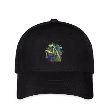 Gottesanbeterinnen Gottesanbeterin - Flexfit Cap - Schwarz - Vorne