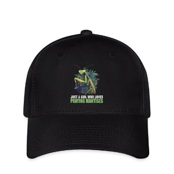 Gottesanbeterinnen Gottesanbeterin - Flexfit Cap - Schwarz - Vorne