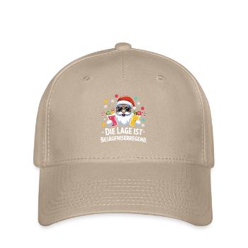 The location is drunkenly funnier - Flexfit Cap - khaki - Front