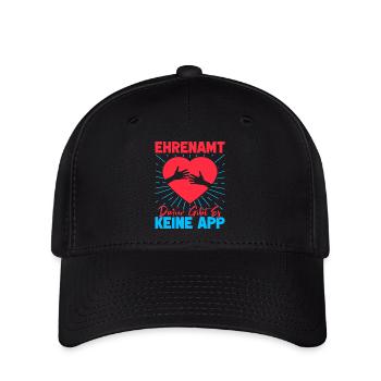 Volunteer recognition There is no app for volunteering - Flexfit Cap - black - Front