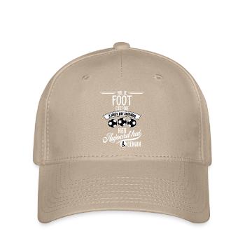 Football 3 Days Week Humor Passion - Flexfit Cap - khaki - Front