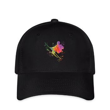 Alpine skiing Winter sports Nordic skiing - Flexfit Cap - black - Front