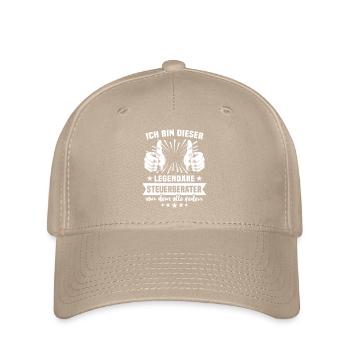 Steuerberater Legende - Flexfit Cap - Khaki - Vorne