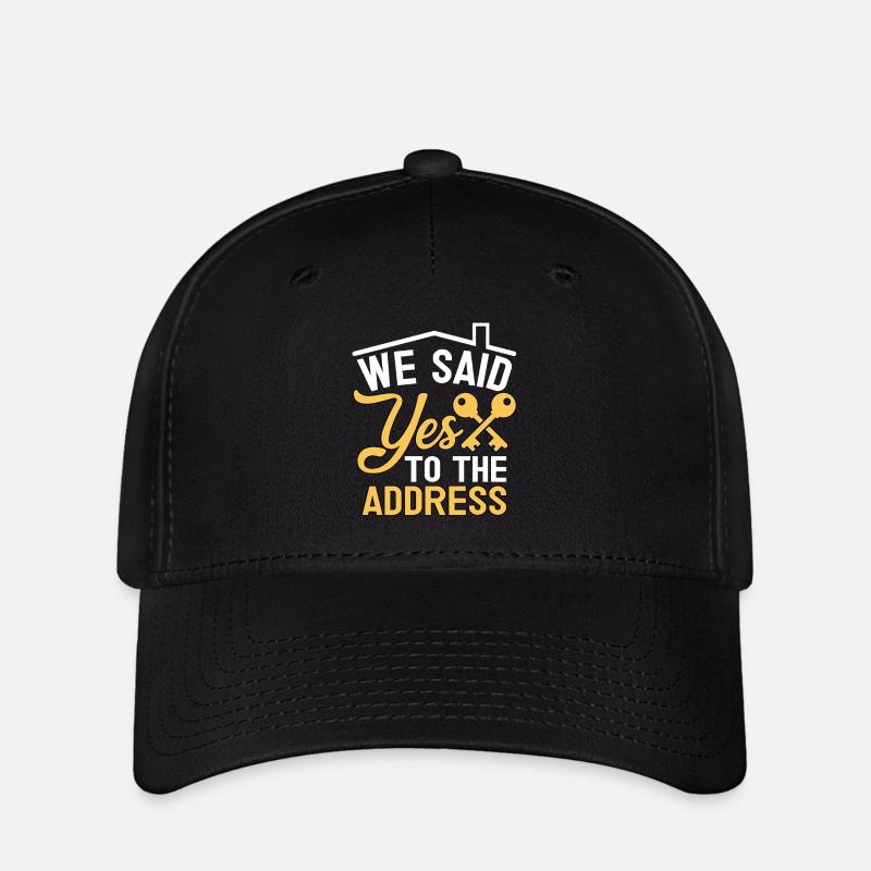 We Said Yes to The Address - Flexfit Cap - Schwarz
