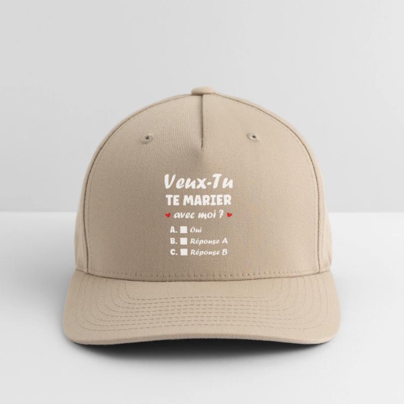 Interactive Wedding Proposal Flexfit Cap