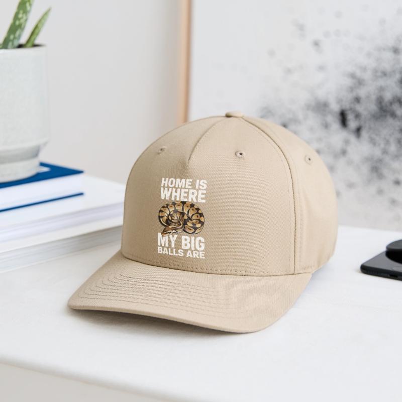 Python roi Serpents Amateurs de terrarium Python Casquette Flexfit