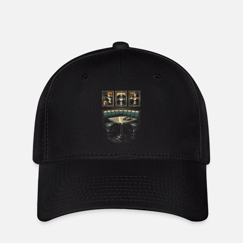 Disques vinyles de collection Vinyl Vinyl Collections - Casquette Flexfit - noir