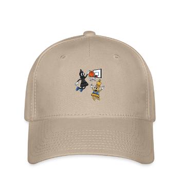 Échec et mat Basket - Casquette Flexfit - kaki - Devant