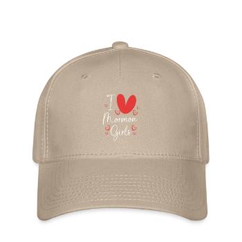 Mormon Girls - Flexfit Cap - khaki - Front