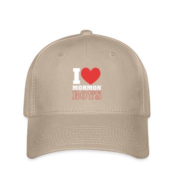 Garçons mormons - Casquette Flexfit - kaki - Devant