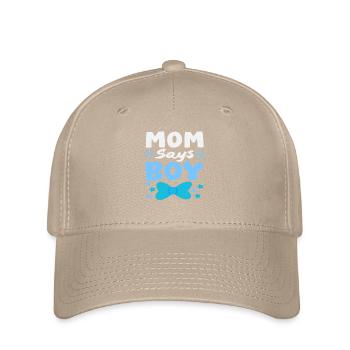Maman dit que la fête de révélation du sexe des jeunes - Casquette Flexfit - kaki - Devant