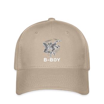 Breakdance B-Boy Street Dance Hip Hop - Flexfit Cap - khaki - Front