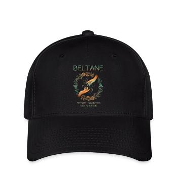 Beltane Fruchtbarkeit Fülle Liebesschöpfung - Flexfit Cap - Schwarz - Vorne