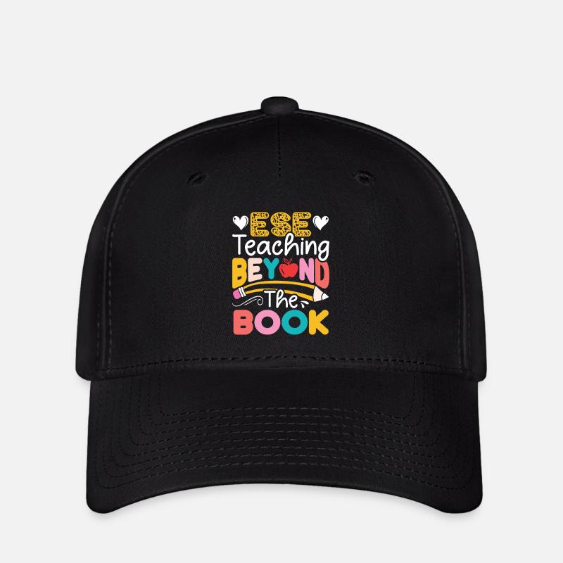Cadeaux pour les enseignants ESE - Casquette Flexfit - noir