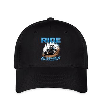 UTV Off Road 4 Wheeler Side by side - Flexfit Cap - Schwarz - Vorne