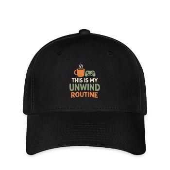 Cozy Gamer, Cozy Gaming, - Flexfit Cap - black - Front
