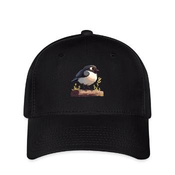 Elstern Elster - Flexfit Cap - Schwarz - Vorne