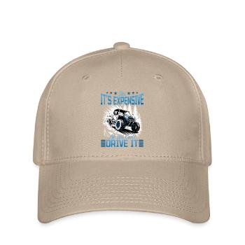 UTV Off Road 4 Wheeler Side by side - Flexfit Cap - Khaki - Vorne