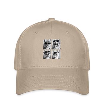 Tiger, Photo booth, Photo booth, Selfie - Flexfit Cap - khaki - Front