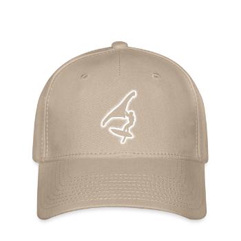 Wing Surf Wingsurfen Kinder Jungen Herren Wingfoil - Flexfit Cap - Khaki - Vorne