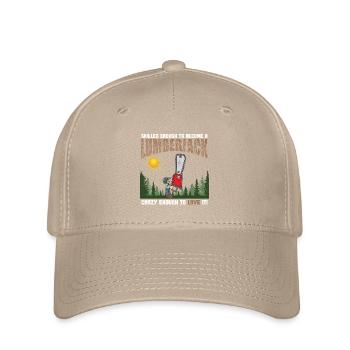 Skilled Crazy Lumberjack - Flexfit Cap - khaki - Front